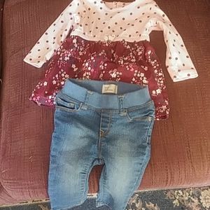 Matching set baby girl outfit
